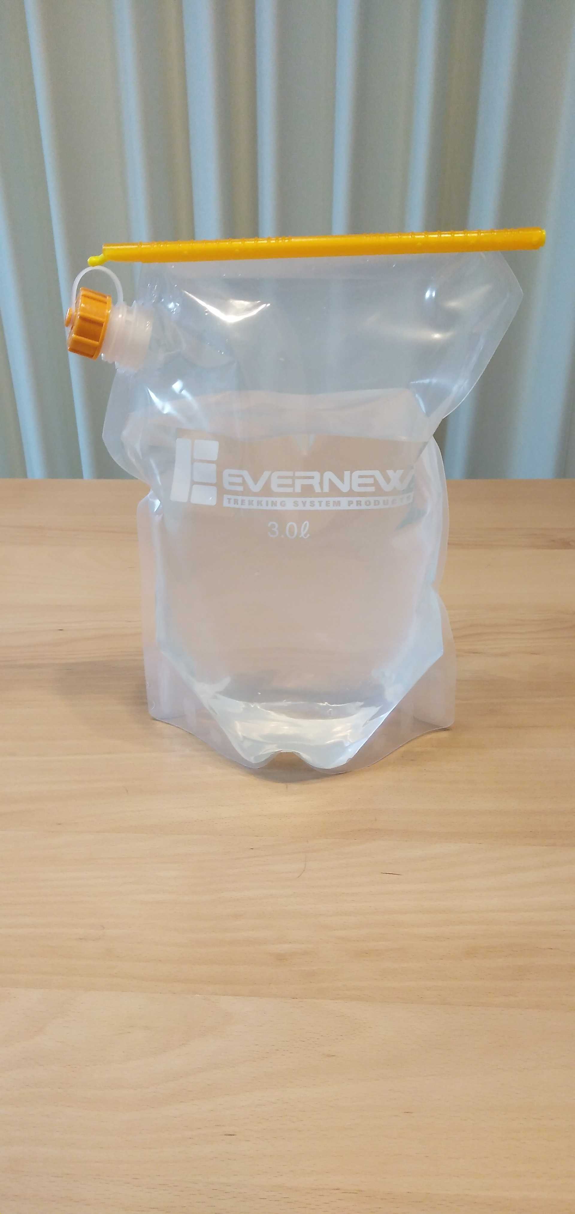 エバニュー ウォーターバッグ3.0L | タノシベタローのお手軽アウトドア道具 - 楽天ブログ