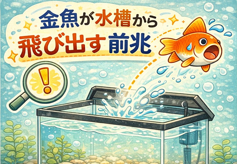 金魚が水槽から飛び出す前兆 | きんぎょ警報！～金魚飼育日記～ - 楽天