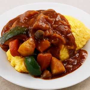 北九州・若松港の独自洋食「オムカレー」