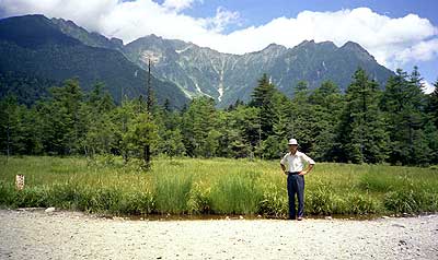 上高地・田代池で