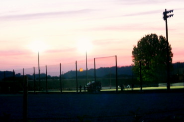 校庭　6.10　2015