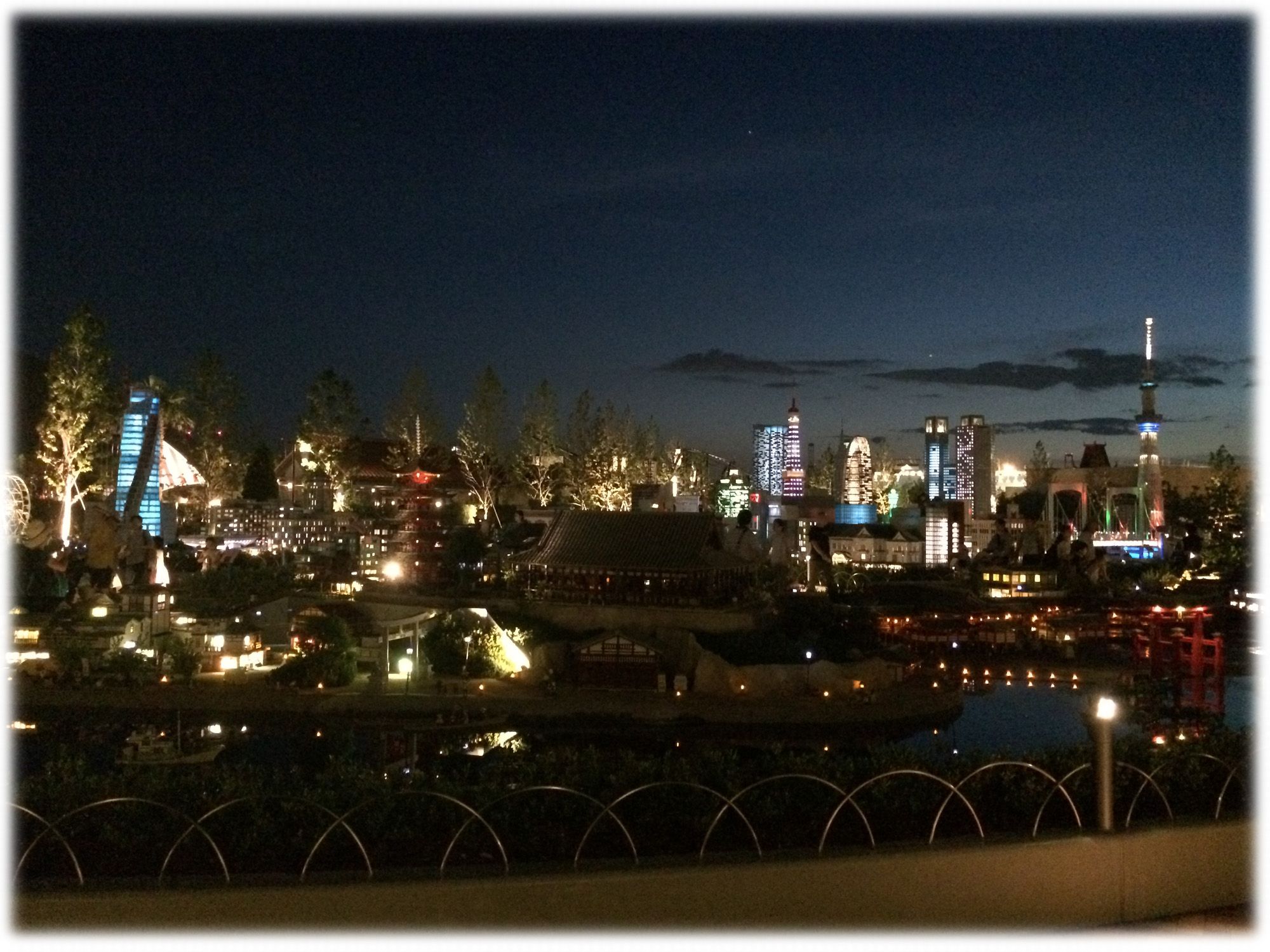 ミニランド 夜景