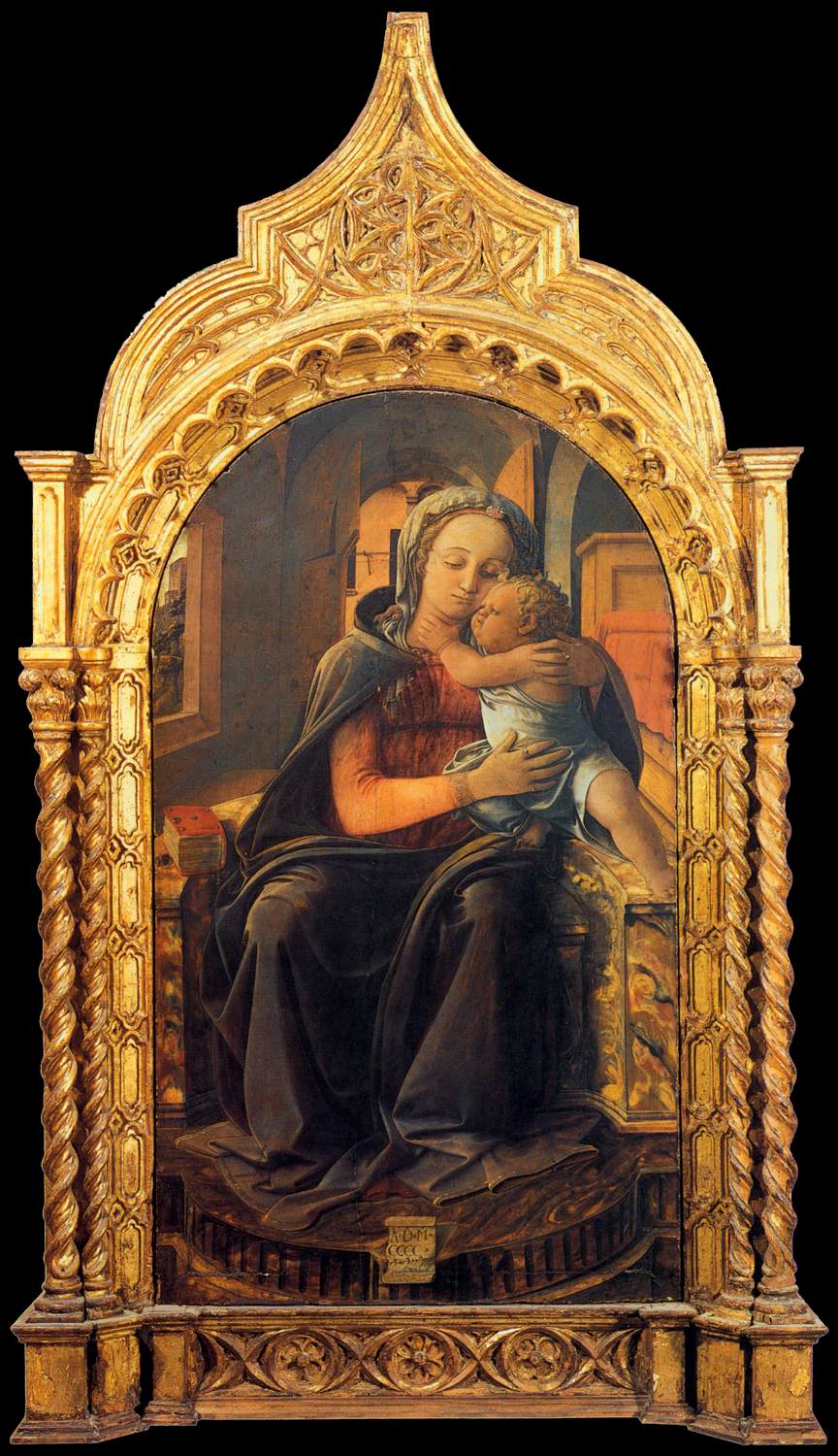 フィリッポ リッピ と歴史 玉座の聖母子 Madonna Tarquinia 影響を受けた聖母とは きらりの旅日記 楽天ブログ
