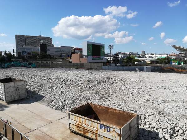 船橋競馬場スタンド建て替え工事進行中 まだまだ序盤 地方競馬の楽天競馬 日替わりライターブログ 楽天ブログ