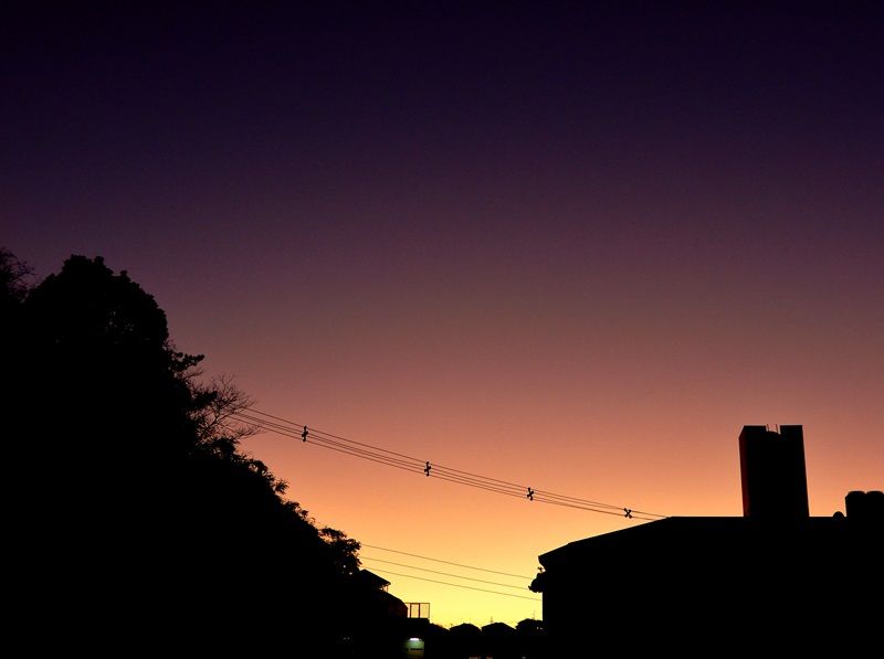 夕暮れ2