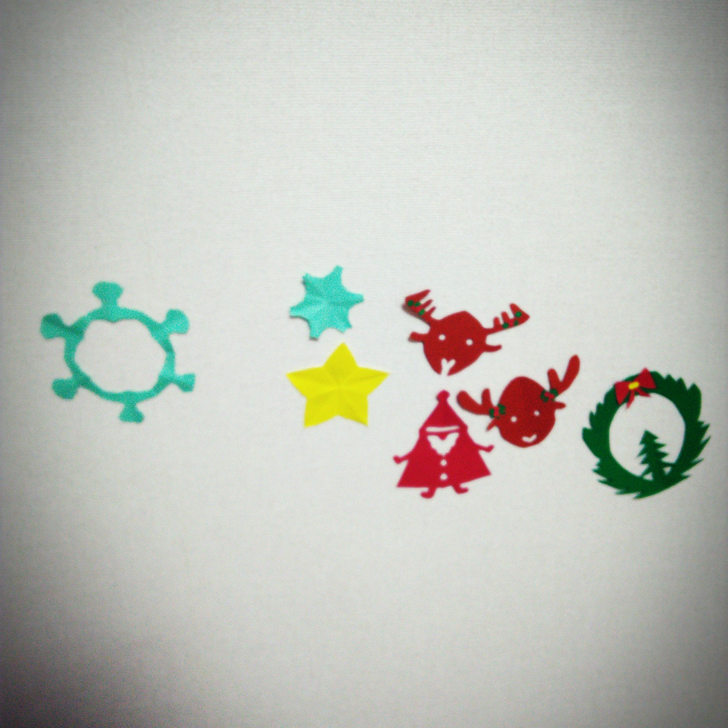 クリスマスの切り紙飾り 3life 楽天ブログ