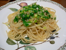 塩麹ペペロンチーノ