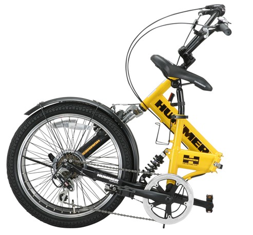 『HUMMER（ハマー） FDB206W-sus』 折りたたみ自転車でも快適に乗りたい | 折りたたみ自転車、人気モデルを格安で安心購入できる