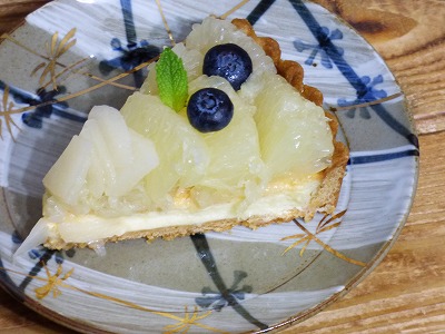 姪っ子作のケーキ