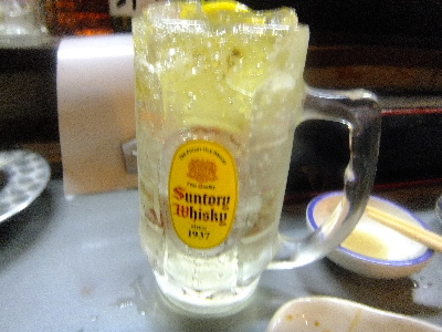 高砂　鳥久　ウイスキーハイボール