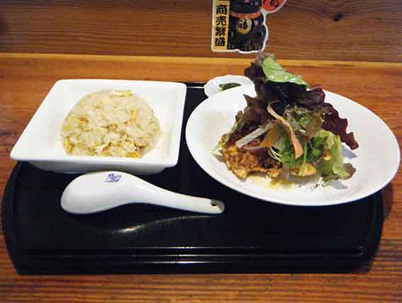 紅龍の「焼き飯」と「から揚げ」♪