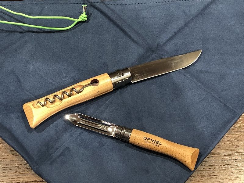 ☆キャンプ料理が楽しくできそう、OPINEL(オピネル)ノマド クッキング