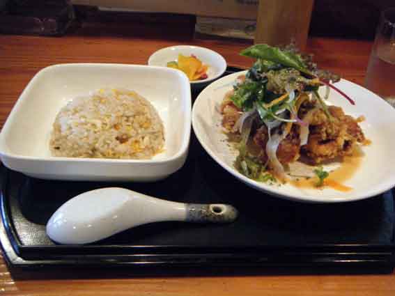 紅龍の「焼き飯」と「から揚げ」♪