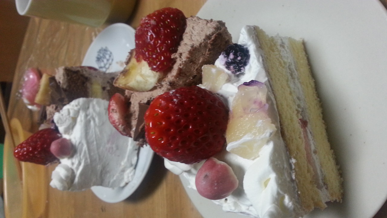 手作りケーキ