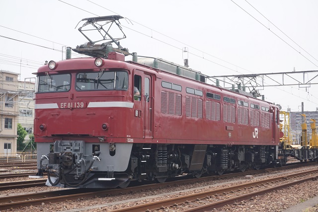 EF81 139牽引 新津ロングチキ工臨 & EF65 1115牽引 高碕チキ工臨2