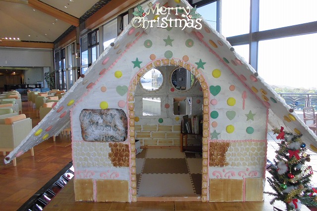 リゾートホテルオリビアン小豆島クリスマスお菓子の家