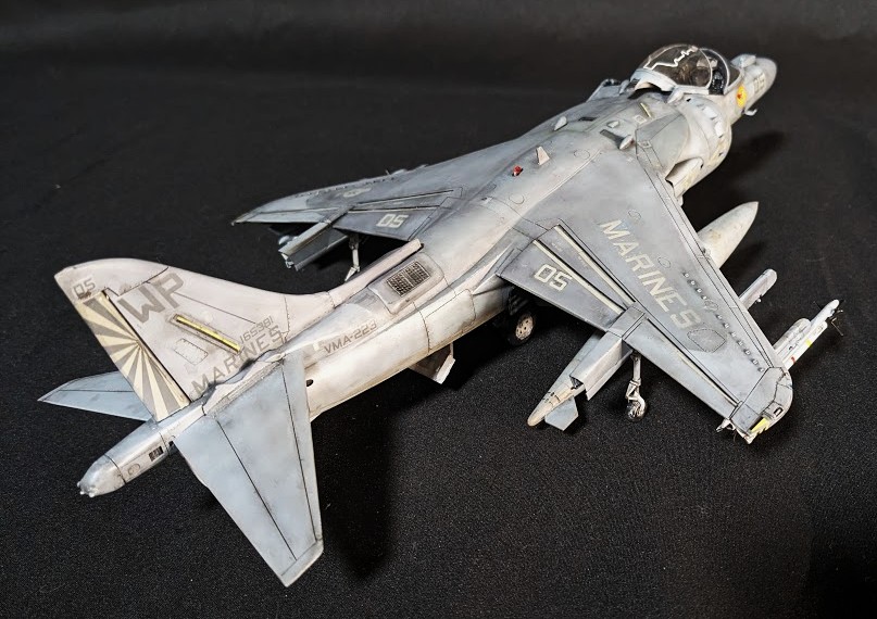 1/48 AV-8B ハリアーⅡプラス 5 完成 | Dog's Room - 楽天ブログ