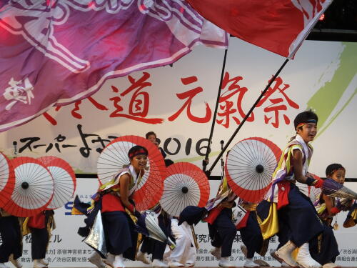 スーパーよさこい 原宿口ステージ