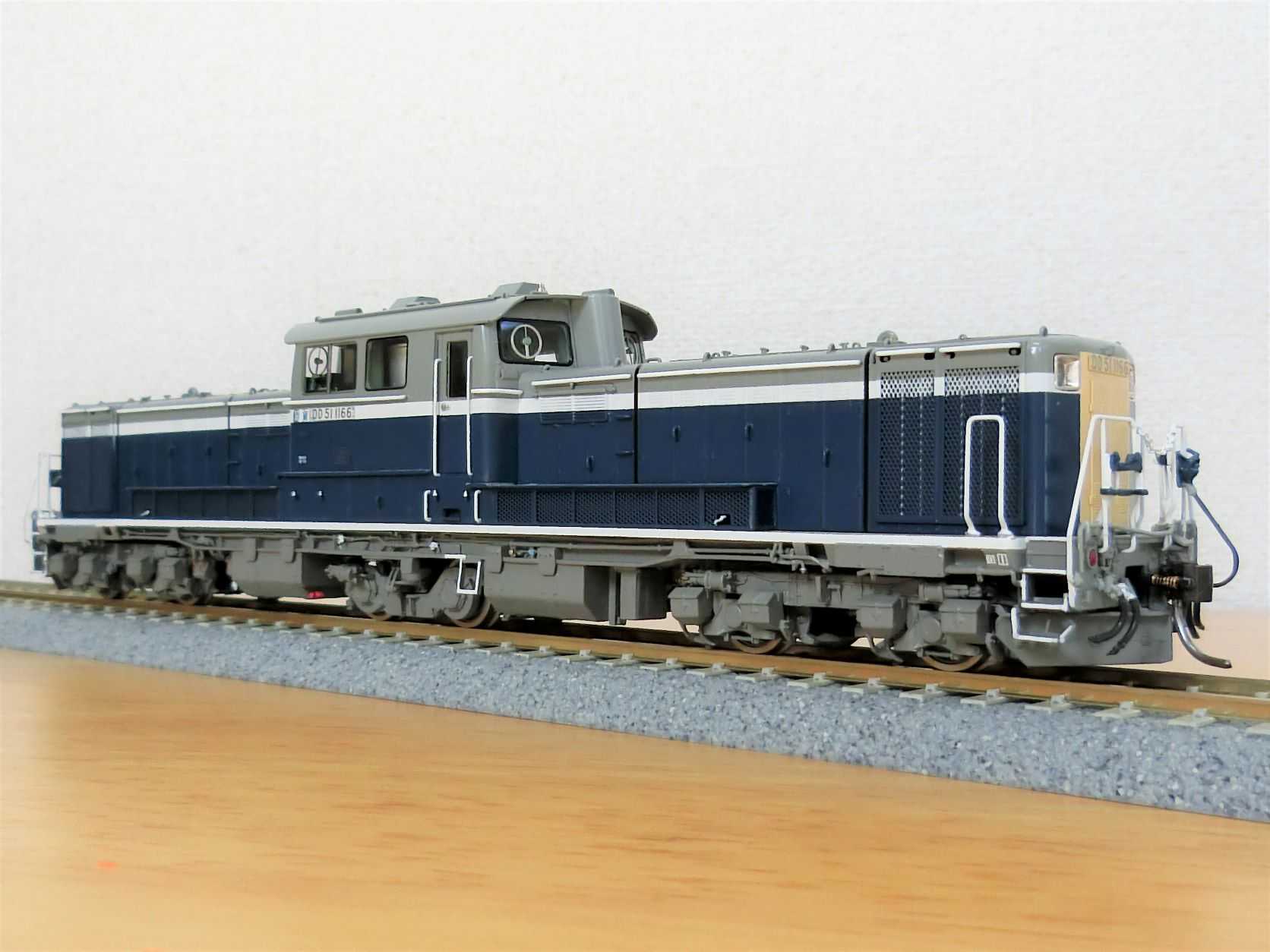 ムサシノモデルのＤＤ５１-１１６６号機 青色Ａ更新車を増備 | HOゲージの世界へようこそ - 楽天ブログ