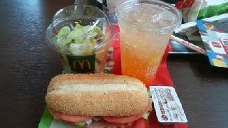 MacのBLTモッツレラ&バジルset 2014/7/12