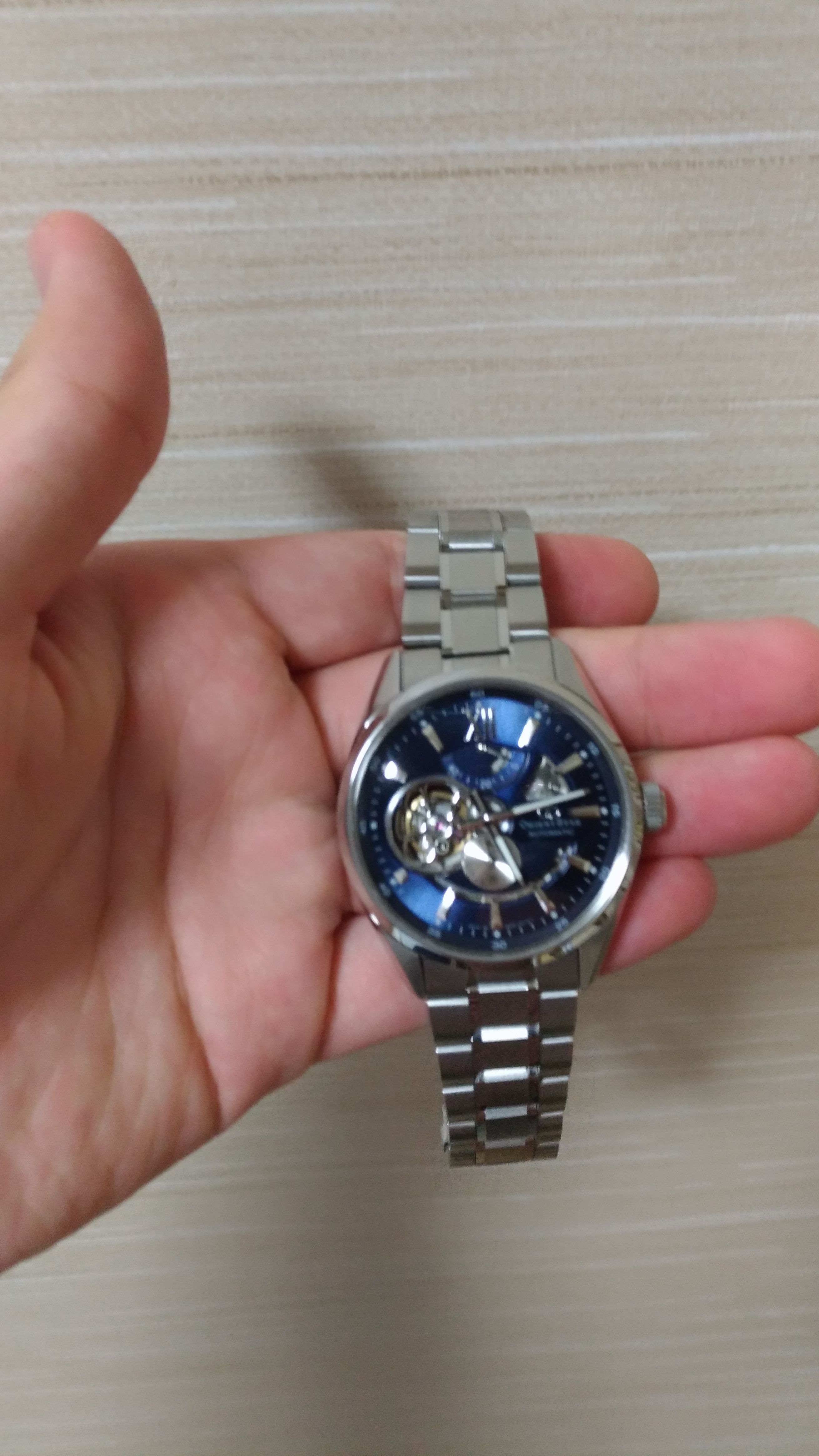 腕時計）オリエントスターモダンスケルトンを買いました。 | なんちゃ 