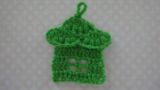 お家モチーフ緑