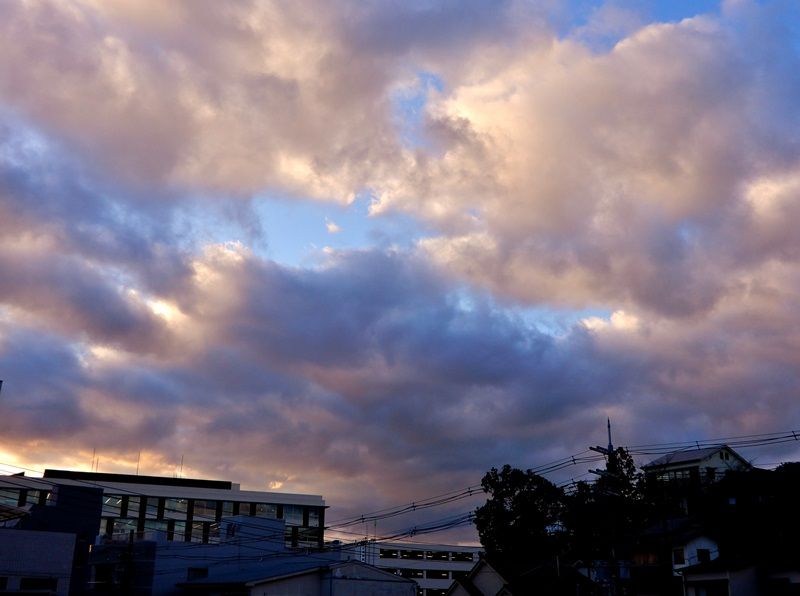 夕暮れ