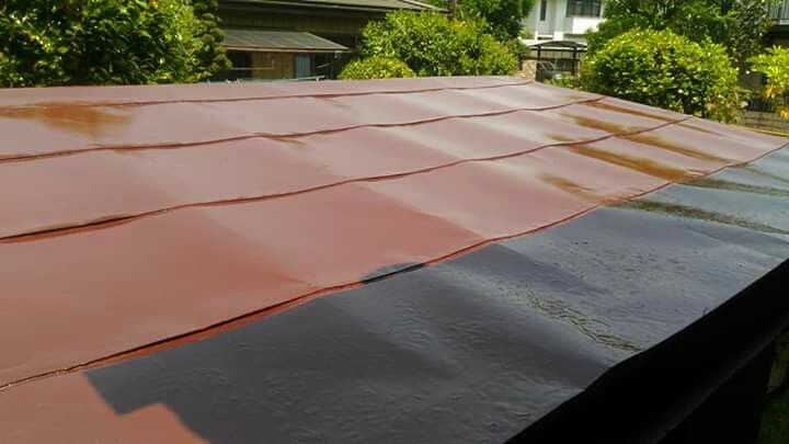 トタン屋根塗装 Diyサラリーマン大家のブログ 楽天ブログ