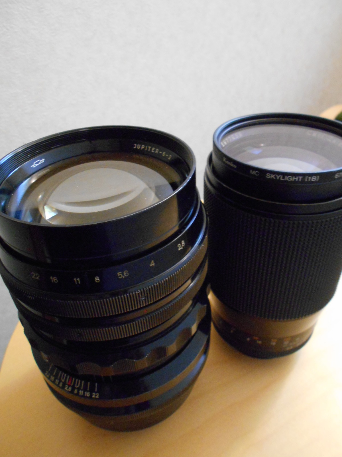 オリンピアゾナー直系とはいえ35mm専用にアレンジされたユピテル