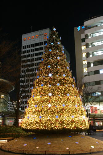 六本木ヒルズのクリスマスイルミネーション