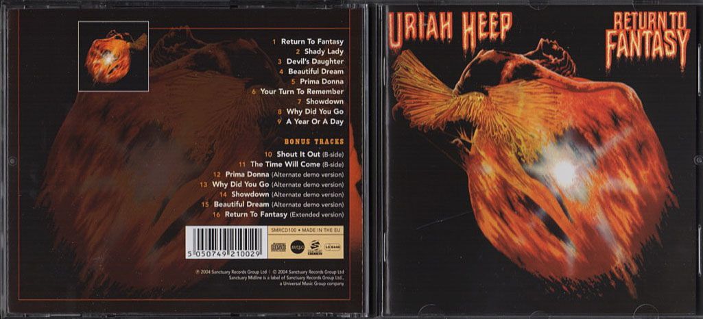 Uriah Heep『Return To Fantasy』/1975年 8th | おじなみの日記 - 楽天