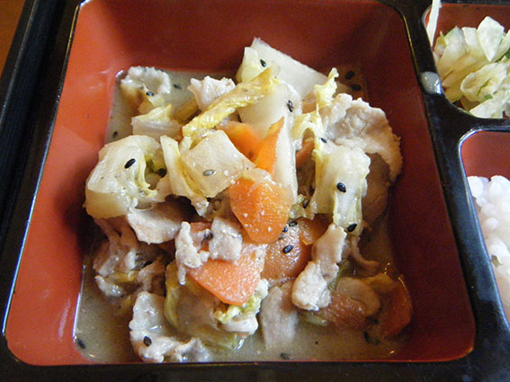 アメリカンステーションの「スタミナみそ炒め」-2♪