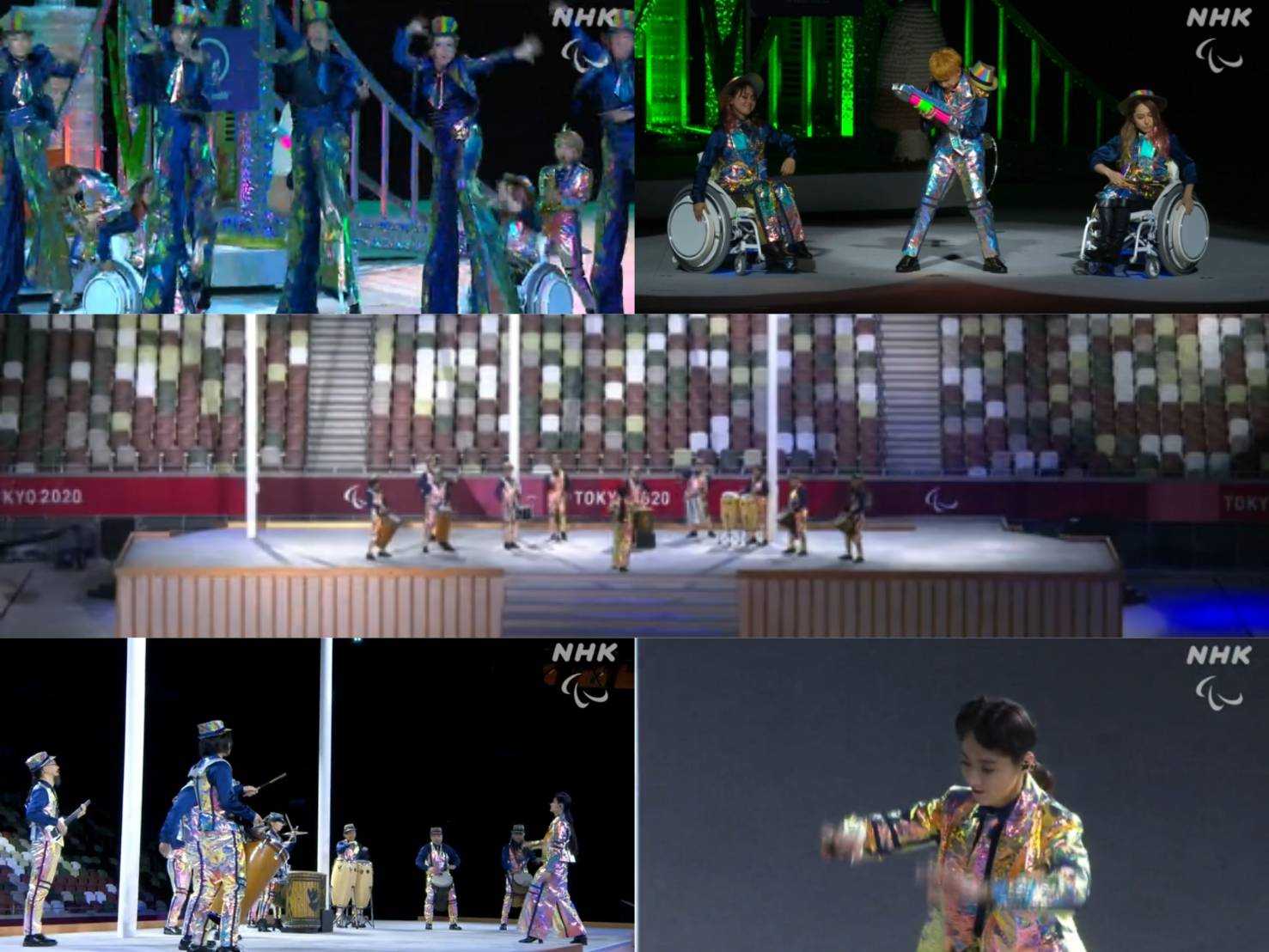 パラリンピック 閉会式 綺麗素敵泣く T T 後半 巴里へ ピーちゃんの日記 楽天ブログ