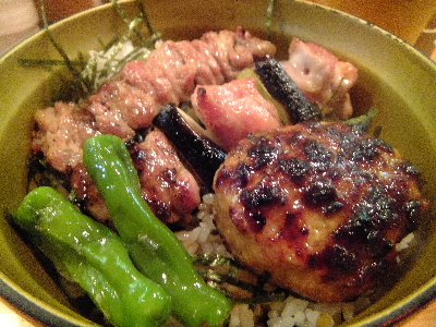 江戸路　焼き鳥丼