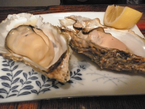 手料理150713焼き牡蠣