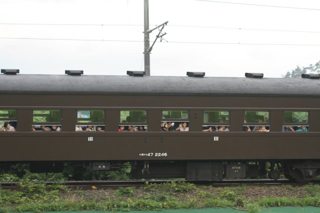 [SLふくしま復興号]試運転.試乗会3