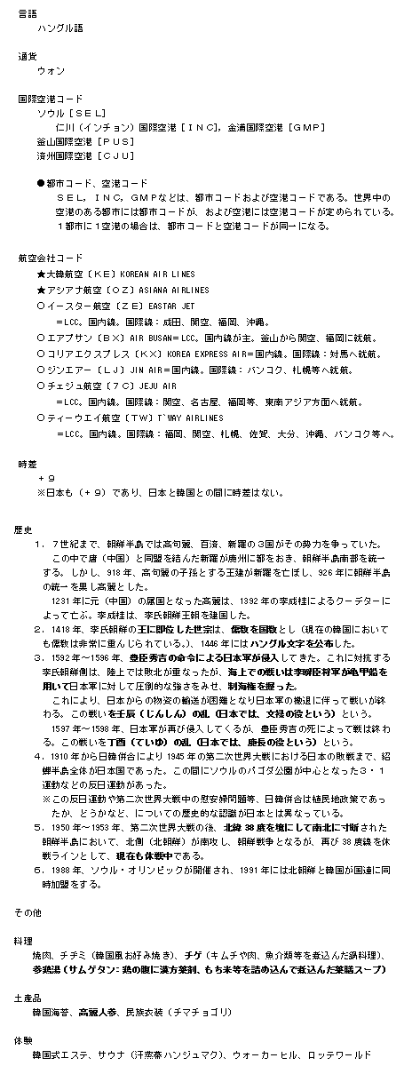 韓国（大韓民国）・北朝鮮（朝鮮民主主義人民共和国） 旅行教育研究所 第二ブログ 楽天ブログ