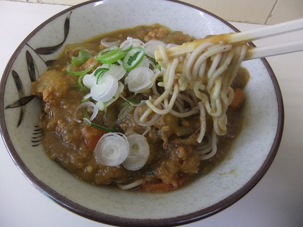 今井橋そば店＠一之江の天カレーそば２