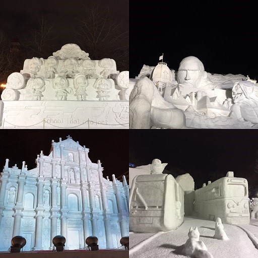 雪まつり１７雪像　夜.jpg