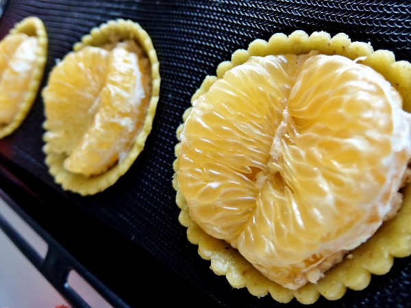 甘夏の焼タルト　サックサク　アーモンド