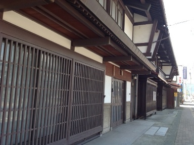 伝統的な町なみ