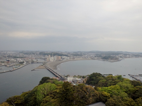 江の島から