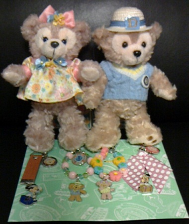 ダッフィー＆シェリーメイ　ストラップ