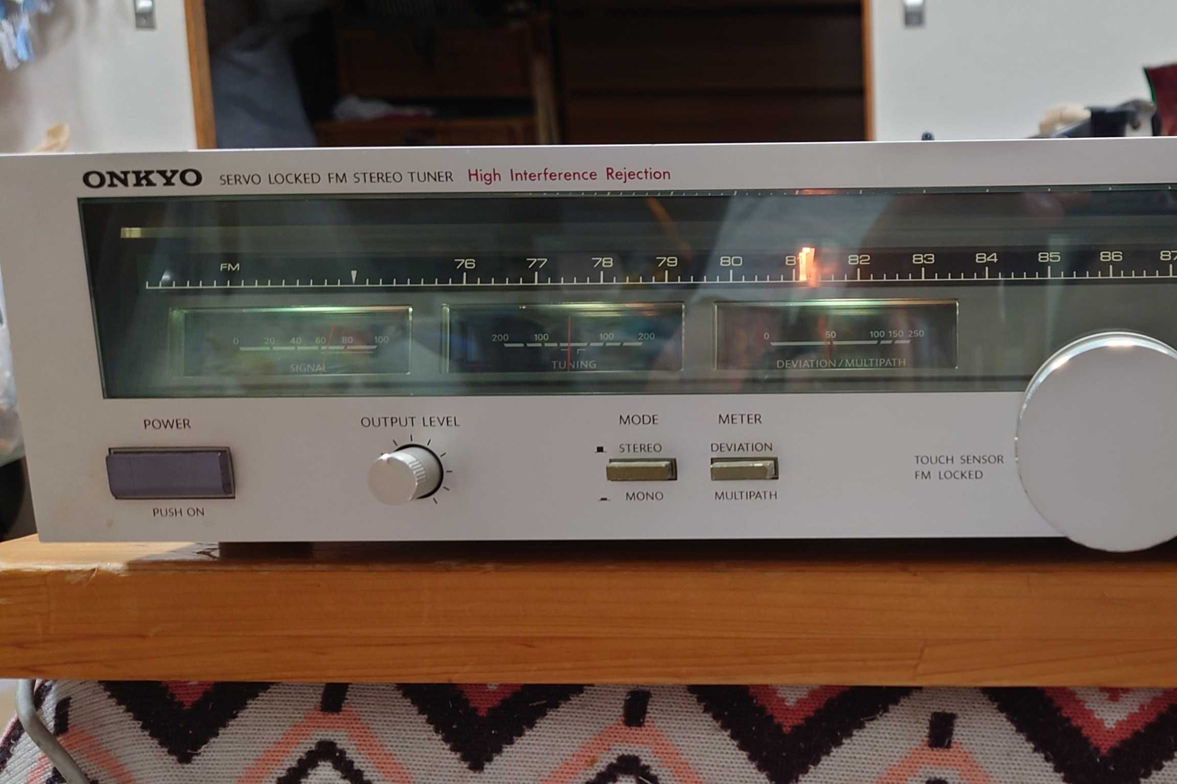 550円のONKYO T-429R修理完了 | ハードオフ・ブックオフ・ジャンク