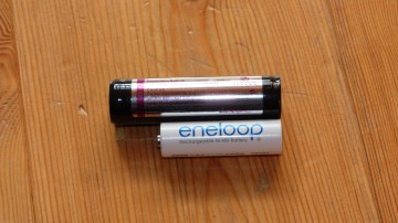 リチウムイオン充電池18650比較