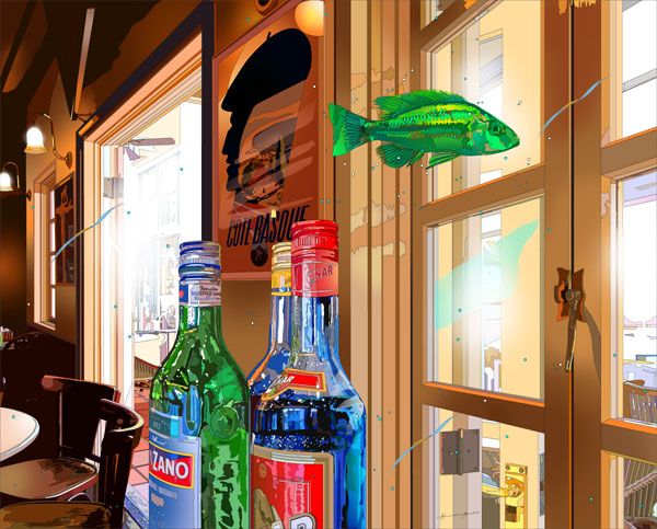 鈴木英人 ◇魚が迷い込んだバー◇ | EASY RIDER 1959のブログ