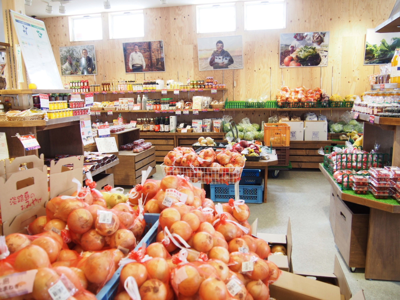 福良マルシェ　店内