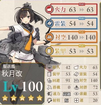 レベ100秋月