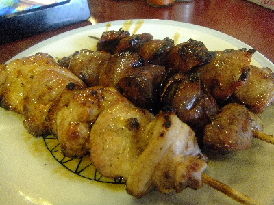 米花　焼き鳥