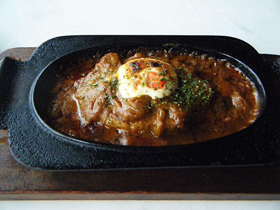 インドラの「ハンバーグカレー」-2♪